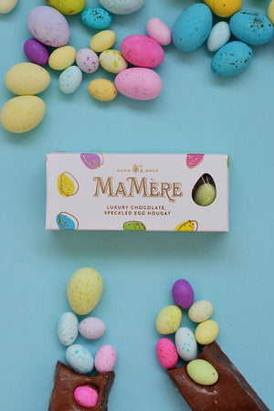 Luxury Chocolate Speckled Egg Nougat 65g