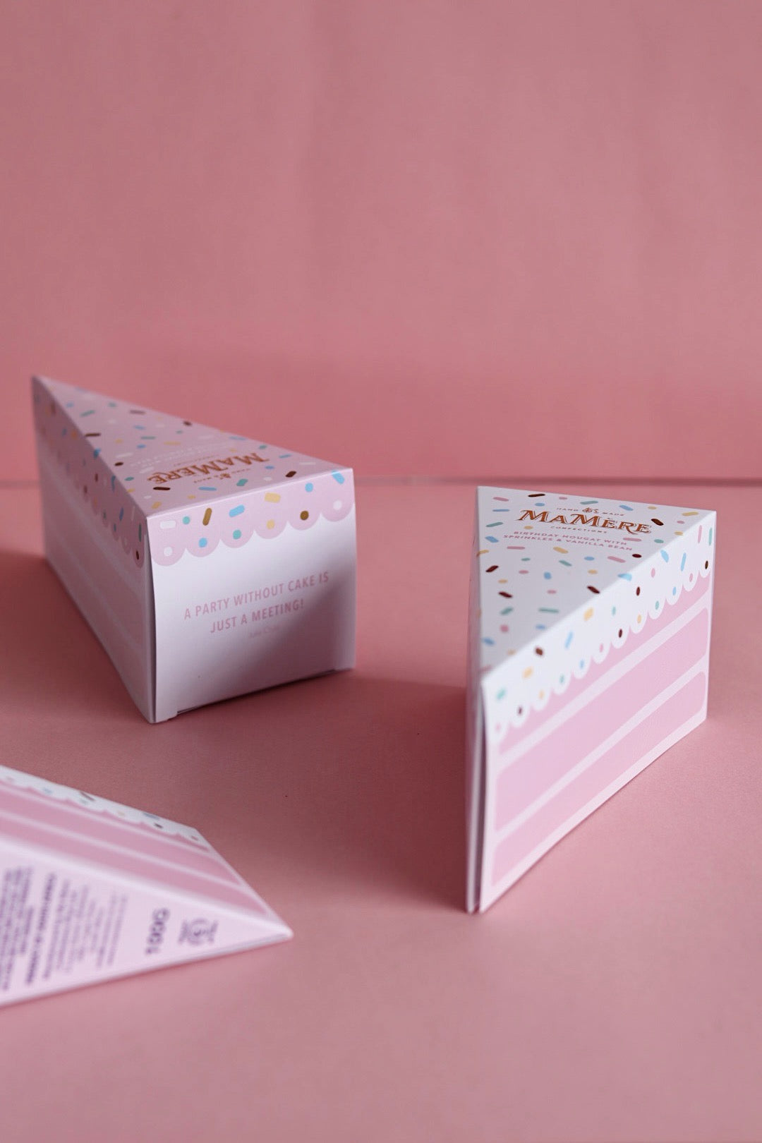 Pink Birthday Nougat Gift box 100g