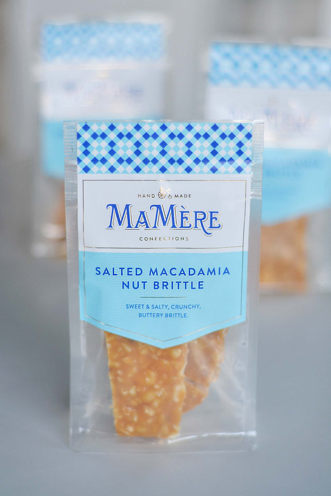 Salted Macadamia Nut Brittle